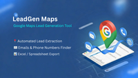 Leads Generator for Google Maps  — Desktop App (Lifetime License)